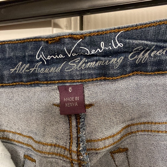 Gloria Vanderbilt Shorts Dark Denim wash - Picture 3 of 7